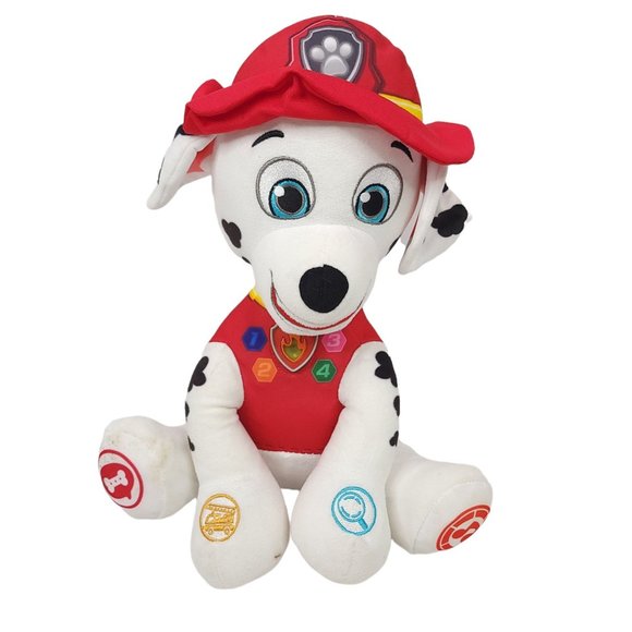 Vtech Paw Patrol Marshalls Read To Me Adventure Plush 11.5" Talking Toy READ - Picture 1 of 12